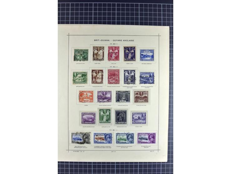 1860/1949, meist gestempelte Sammlung mit ca. 150 Marken auf 9 Albenblättern, dabei bessere Marken, kpl. Sätze und Höchstwert