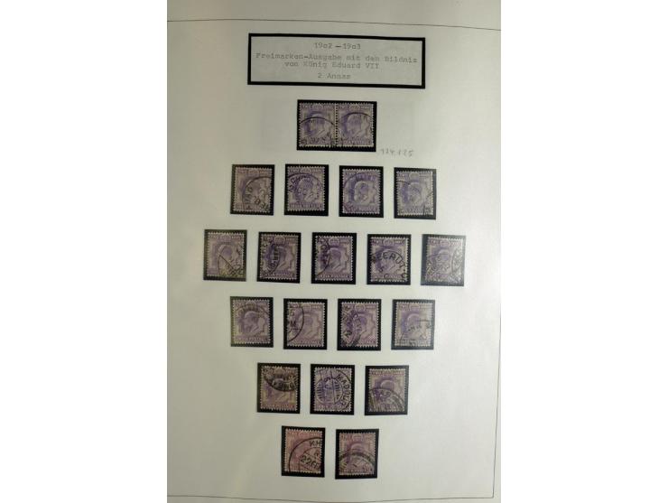 1854/1946, anfangs gestempelte. später ungebrauchte und gestempelte Sammlung mit vielen besseren Werten, oft vielfach gesamme