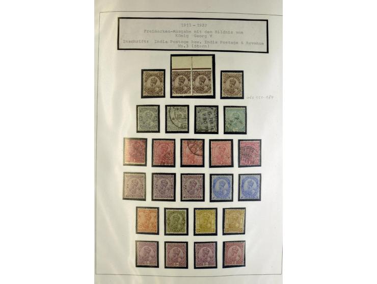 1854/1946, anfangs gestempelte. später ungebrauchte und gestempelte Sammlung mit vielen besseren Werten, oft vielfach gesamme
