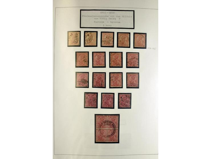 1854/1946, anfangs gestempelte. später ungebrauchte und gestempelte Sammlung mit vielen besseren Werten, oft vielfach gesamme