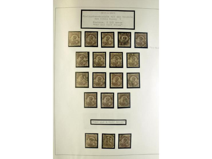 1854/1946, anfangs gestempelte. später ungebrauchte und gestempelte Sammlung mit vielen besseren Werten, oft vielfach gesamme