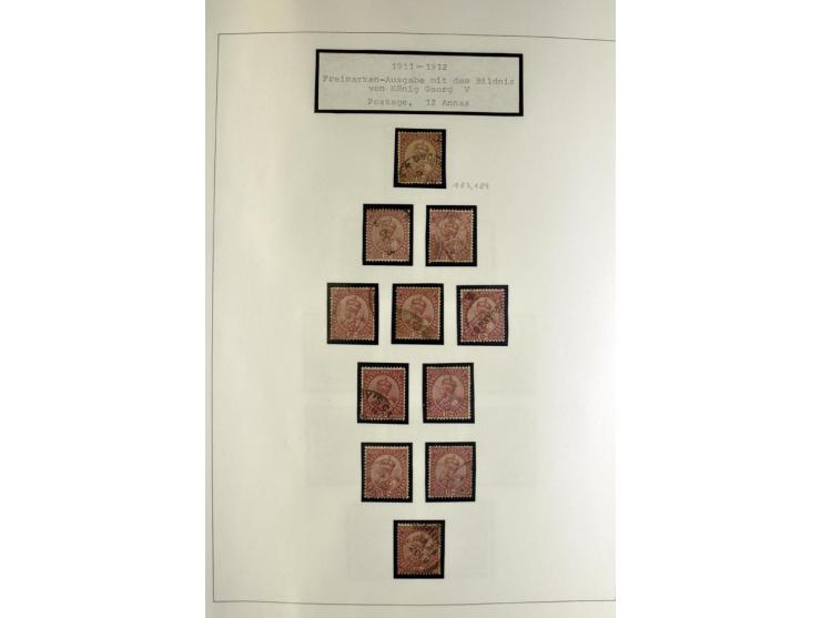 1854/1946, anfangs gestempelte. später ungebrauchte und gestempelte Sammlung mit vielen besseren Werten, oft vielfach gesamme