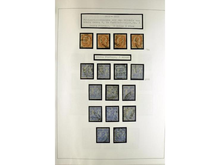 1854/1946, anfangs gestempelte. später ungebrauchte und gestempelte Sammlung mit vielen besseren Werten, oft vielfach gesamme