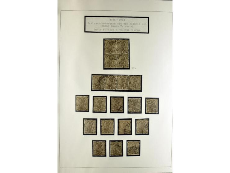 1854/1946, anfangs gestempelte. später ungebrauchte und gestempelte Sammlung mit vielen besseren Werten, oft vielfach gesamme