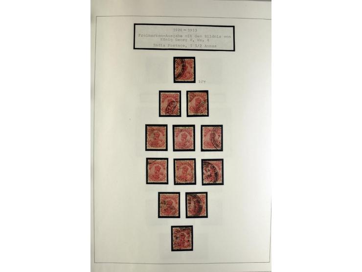 1854/1946, anfangs gestempelte. später ungebrauchte und gestempelte Sammlung mit vielen besseren Werten, oft vielfach gesamme