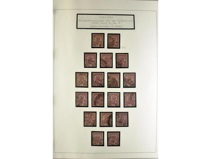 1854/1946, anfangs gestempelte. später ungebrauchte und gestempelte Sammlung mit vielen besseren Werten, oft vielfach gesamme