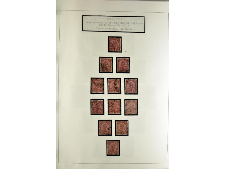 1854/1946, anfangs gestempelte. später ungebrauchte und gestempelte Sammlung mit vielen besseren Werten, oft vielfach gesamme