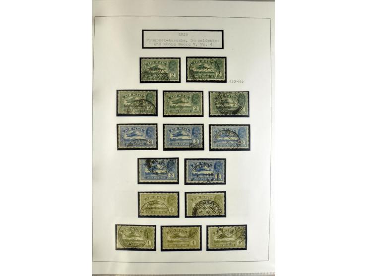 1854/1946, anfangs gestempelte. später ungebrauchte und gestempelte Sammlung mit vielen besseren Werten, oft vielfach gesamme