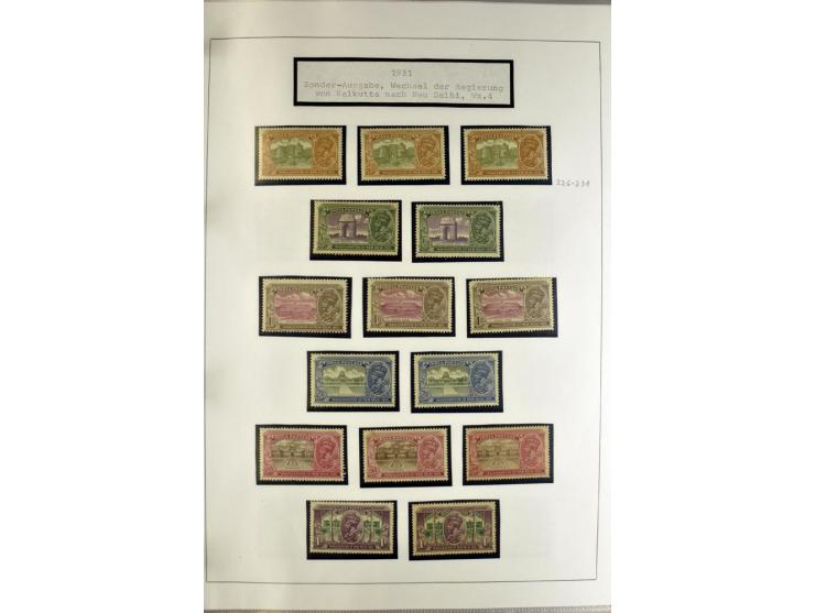 1854/1946, anfangs gestempelte. später ungebrauchte und gestempelte Sammlung mit vielen besseren Werten, oft vielfach gesamme