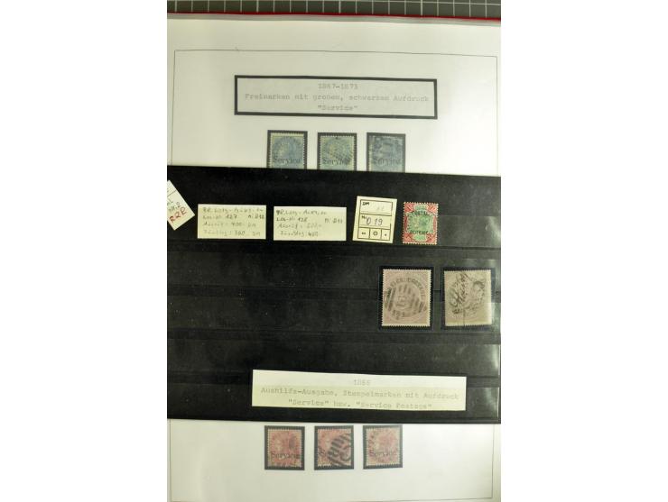 1854/1946, anfangs gestempelte. später ungebrauchte und gestempelte Sammlung mit vielen besseren Werten, oft vielfach gesamme