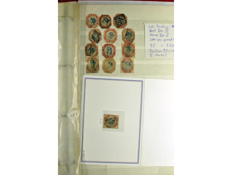 1854/1946, anfangs gestempelte. später ungebrauchte und gestempelte Sammlung mit vielen besseren Werten, oft vielfach gesamme
