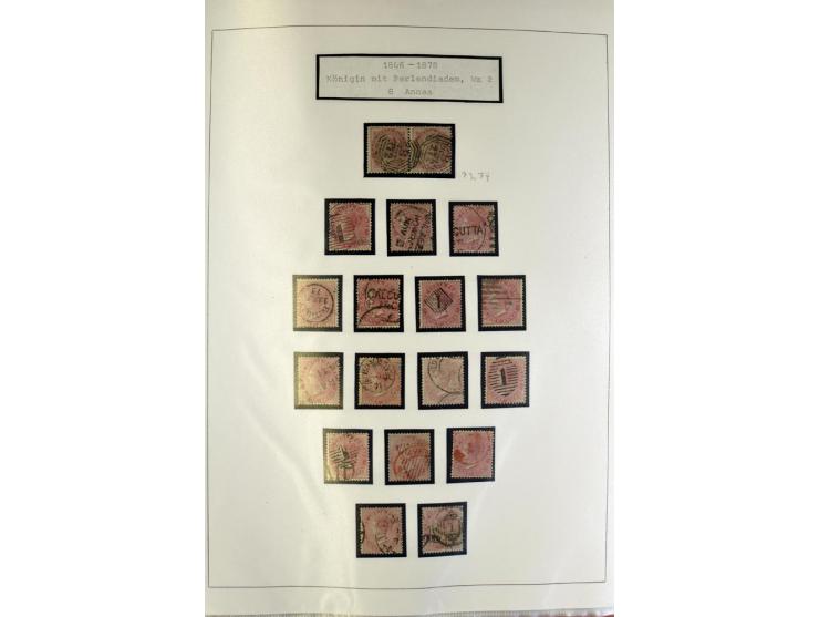 1854/1946, anfangs gestempelte. später ungebrauchte und gestempelte Sammlung mit vielen besseren Werten, oft vielfach gesamme