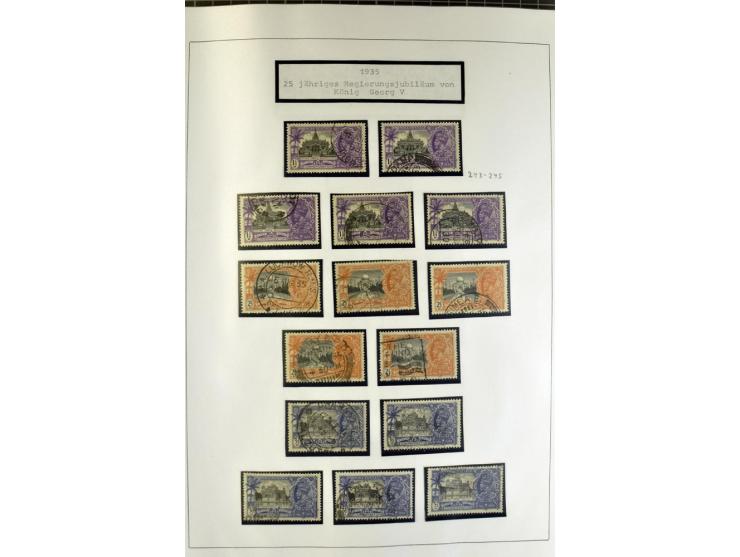 1854/1946, anfangs gestempelte. später ungebrauchte und gestempelte Sammlung mit vielen besseren Werten, oft vielfach gesamme