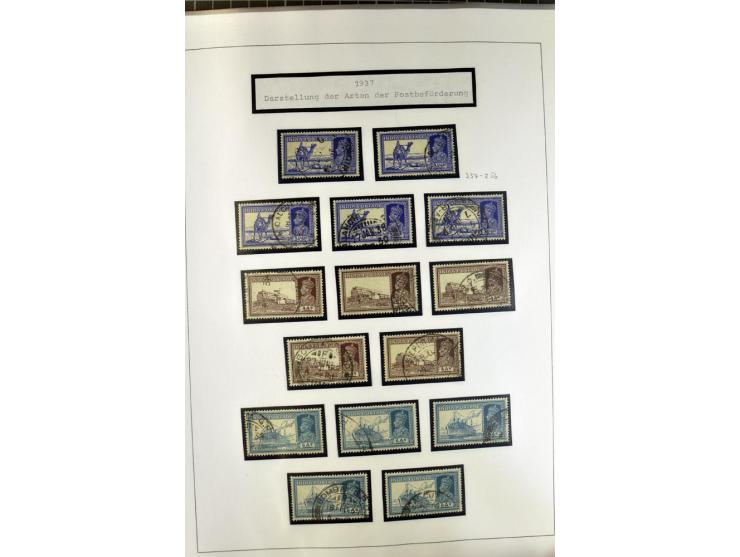 1854/1946, anfangs gestempelte. später ungebrauchte und gestempelte Sammlung mit vielen besseren Werten, oft vielfach gesamme