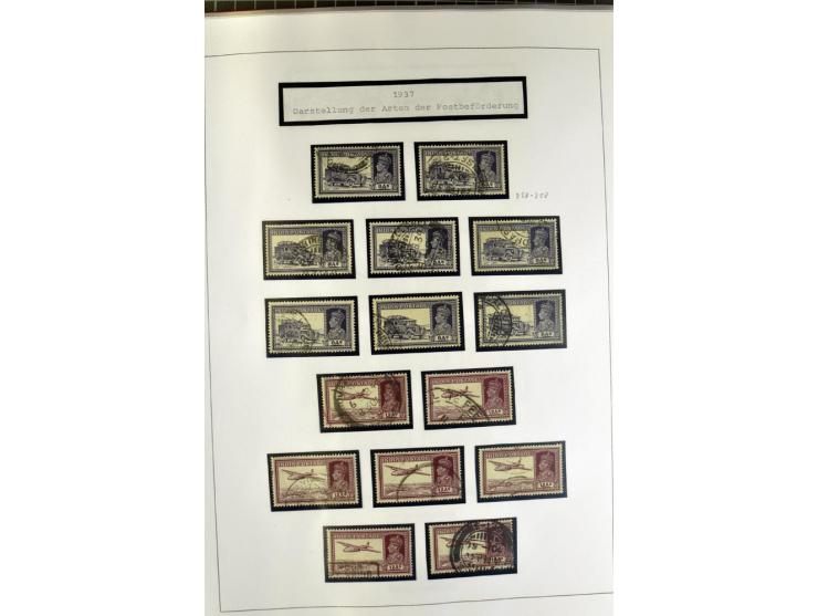 1854/1946, anfangs gestempelte. später ungebrauchte und gestempelte Sammlung mit vielen besseren Werten, oft vielfach gesamme