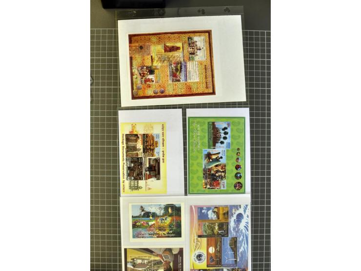  1935/2010, postfrische kleine Sammlung mit Blocks