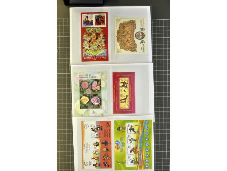  1935/2010, postfrische kleine Sammlung mit Blocks