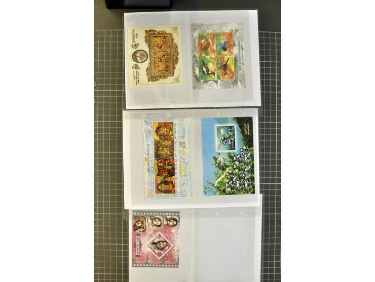  1935/2010, postfrische kleine Sammlung mit Blocks