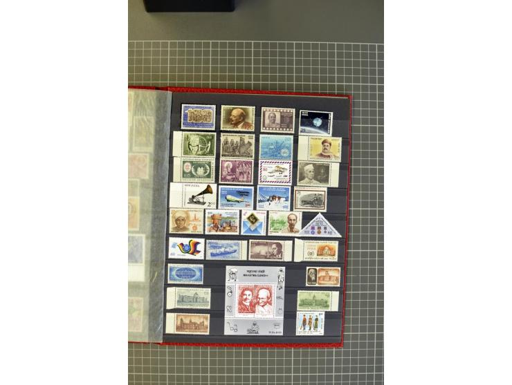  1935/2010, postfrische kleine Sammlung mit Blocks