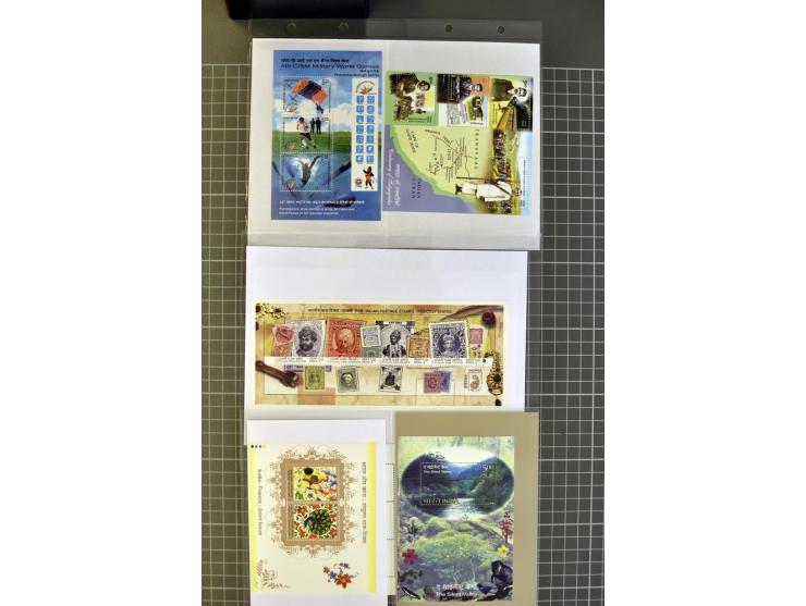  1935/2010, postfrische kleine Sammlung mit Blocks
