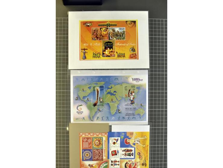  1935/2010, postfrische kleine Sammlung mit Blocks