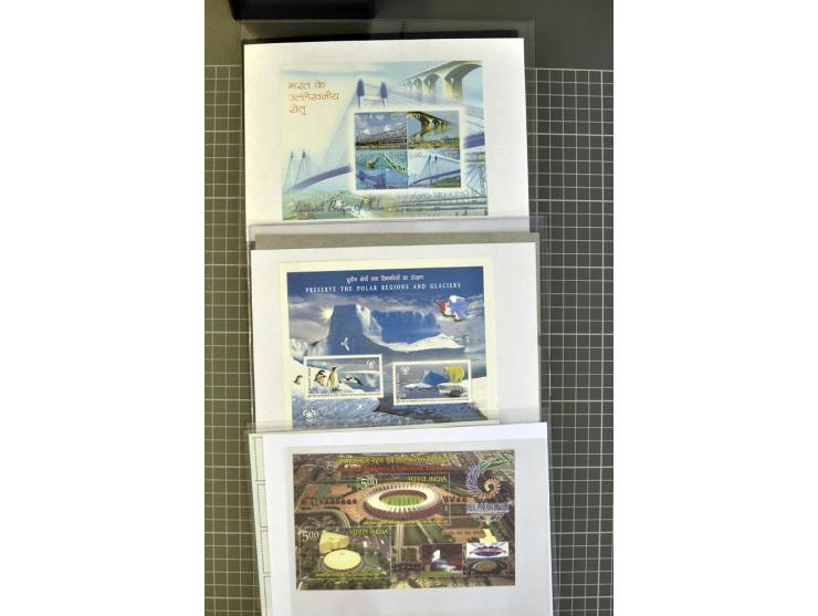  1935/2010, postfrische kleine Sammlung mit Blocks