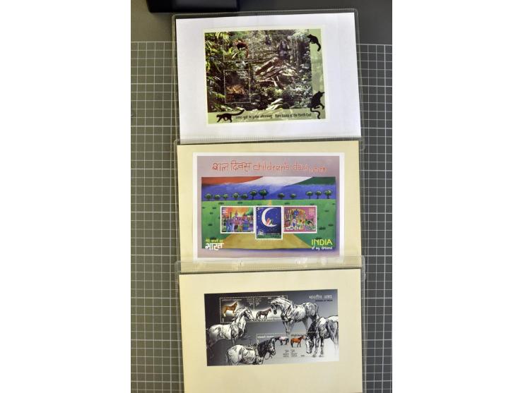  1935/2010, postfrische kleine Sammlung mit Blocks