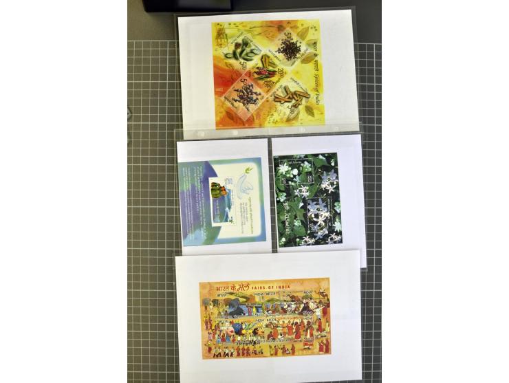  1935/2010, postfrische kleine Sammlung mit Blocks