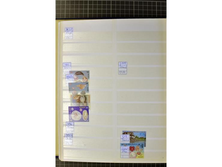 INDIEN UND BANGLADESH: 1971/2009 (ca.), postfrischer Bestand in 3 Lagerbüchern, dazu etwas Bedarfspost Indien