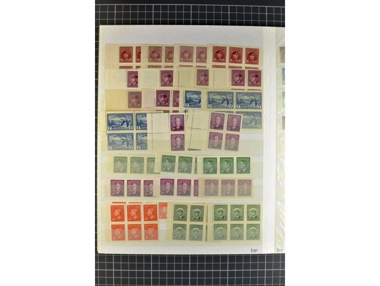 1851/1935, anfangs gestempelte, später auch ungebraucht/postfrische Sammlung mit vielen besseren Werten, dabei Neufundland Mi