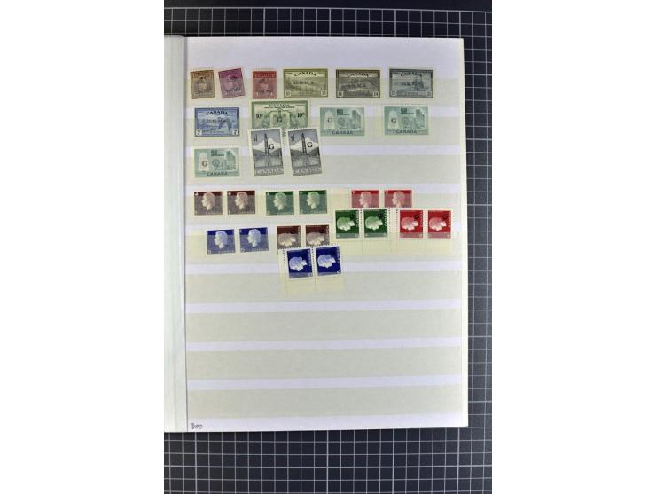 1851/1935, anfangs gestempelte, später auch ungebraucht/postfrische Sammlung mit vielen besseren Werten, dabei Neufundland Mi