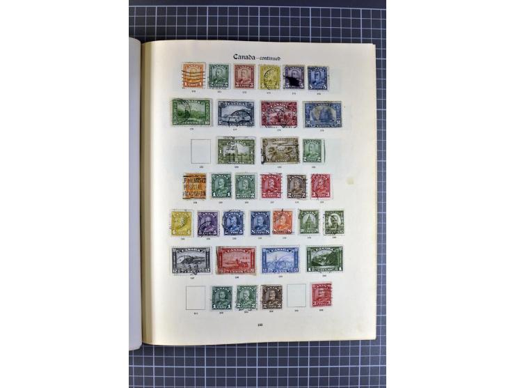 1851/1935, anfangs gestempelte, später auch ungebraucht/postfrische Sammlung mit vielen besseren Werten, dabei Neufundland Mi