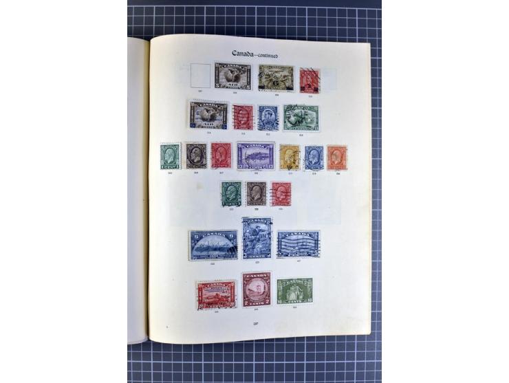 1851/1935, anfangs gestempelte, später auch ungebraucht/postfrische Sammlung mit vielen besseren Werten, dabei Neufundland Mi