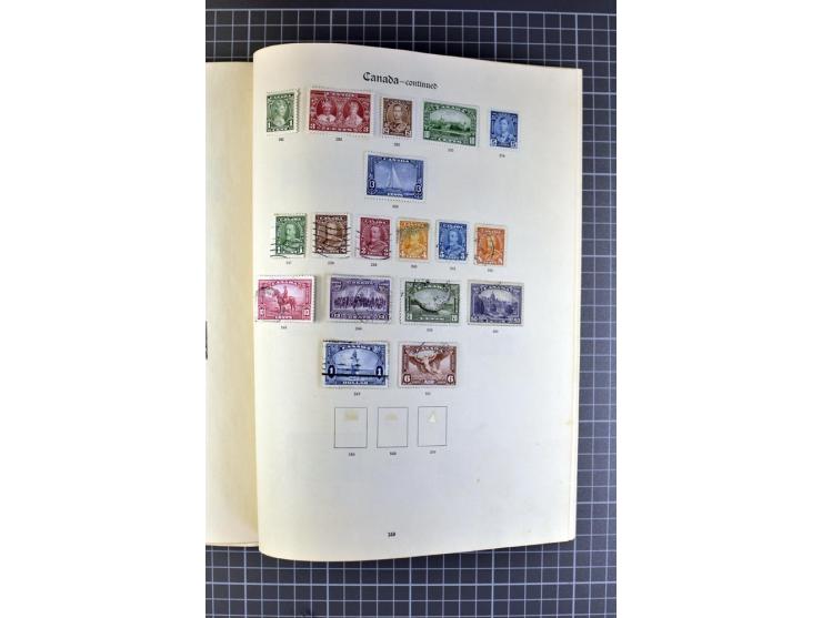1851/1935, anfangs gestempelte, später auch ungebraucht/postfrische Sammlung mit vielen besseren Werten, dabei Neufundland Mi