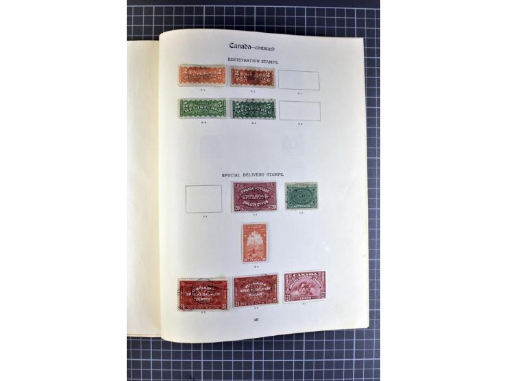 1851/1935, anfangs gestempelte, später auch ungebraucht/postfrische Sammlung mit vielen besseren Werten, dabei Neufundland Mi