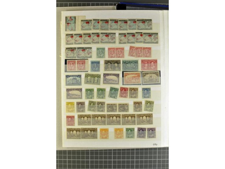 1851/1935, anfangs gestempelte, später auch ungebraucht/postfrische Sammlung mit vielen besseren Werten, dabei Neufundland Mi