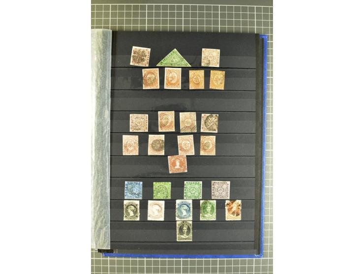 1851/1935, anfangs gestempelte, später auch ungebraucht/postfrische Sammlung mit vielen besseren Werten, dabei Neufundland Mi