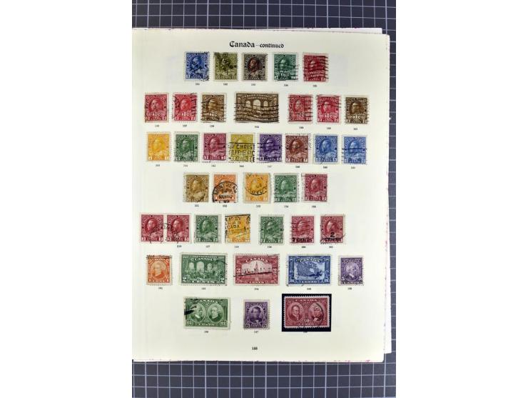 1851/1935, anfangs gestempelte, später auch ungebraucht/postfrische Sammlung mit vielen besseren Werten, dabei Neufundland Mi