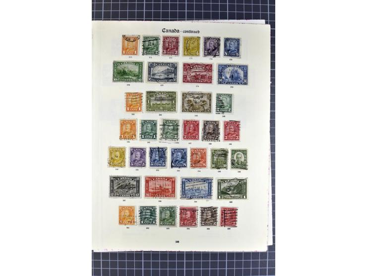 1851/1935, anfangs gestempelte, später auch ungebraucht/postfrische Sammlung mit vielen besseren Werten, dabei Neufundland Mi