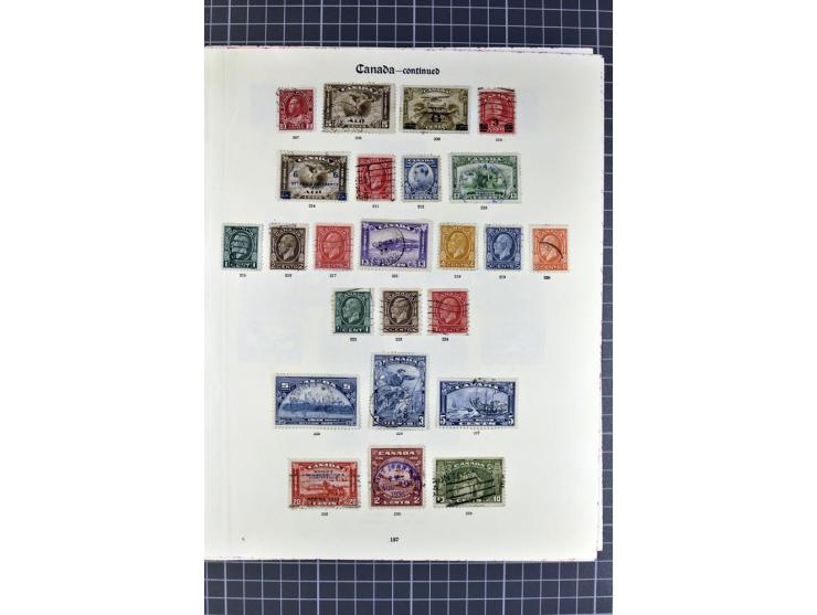 1851/1935, anfangs gestempelte, später auch ungebraucht/postfrische Sammlung mit vielen besseren Werten, dabei Neufundland Mi