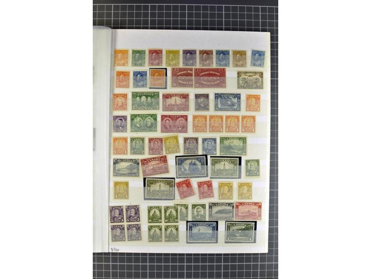 1851/1935, anfangs gestempelte, später auch ungebraucht/postfrische Sammlung mit vielen besseren Werten, dabei Neufundland Mi