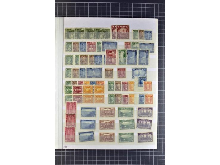 1851/1935, anfangs gestempelte, später auch ungebraucht/postfrische Sammlung mit vielen besseren Werten, dabei Neufundland Mi