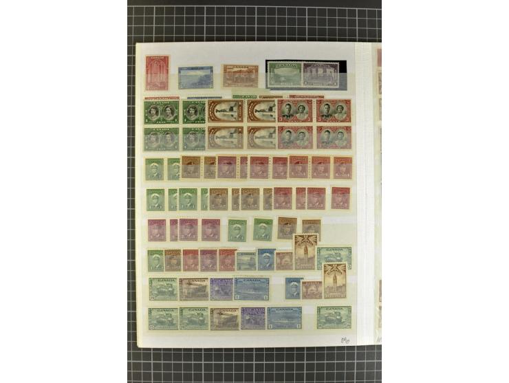 1851/1935, anfangs gestempelte, später auch ungebraucht/postfrische Sammlung mit vielen besseren Werten, dabei Neufundland Mi