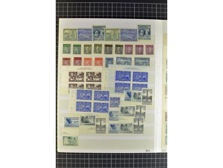 1851/1935, anfangs gestempelte, später auch ungebraucht/postfrische Sammlung mit vielen besseren Werten, dabei Neufundland Mi