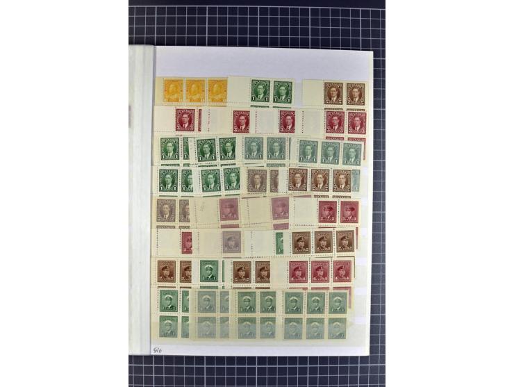 1851/1935, anfangs gestempelte, später auch ungebraucht/postfrische Sammlung mit vielen besseren Werten, dabei Neufundland Mi