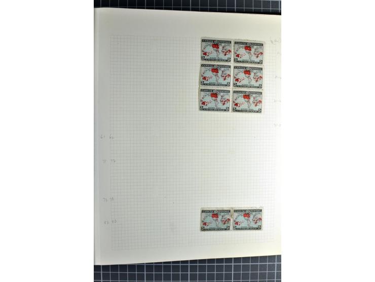 1868/30 (ca.), postfrische ungebrauchte und gestempelte reichhaltige Partie mit viel besserem Material, u.a. viele postfrisch