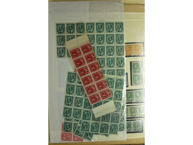 1868/30 (ca.), postfrische ungebrauchte und gestempelte reichhaltige Partie mit viel besserem Material, u.a. viele postfrisch