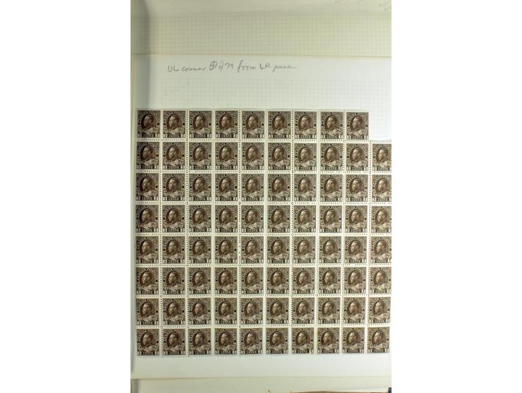 1868/30 (ca.), postfrische ungebrauchte und gestempelte reichhaltige Partie mit viel besserem Material, u.a. viele postfrisch
