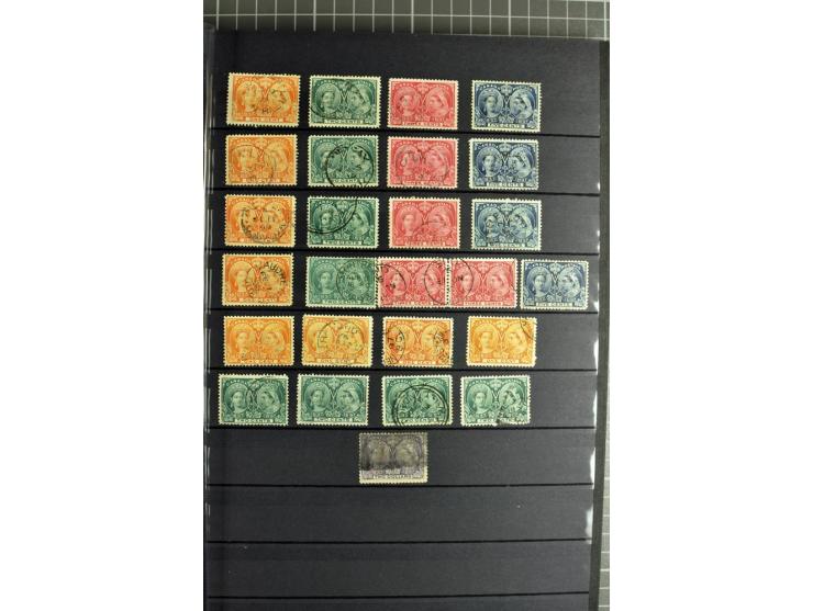 1868/30 (ca.), postfrische ungebrauchte und gestempelte reichhaltige Partie mit viel besserem Material, u.a. viele postfrisch