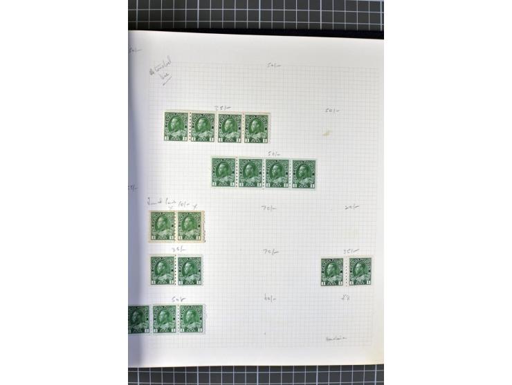 1868/30 (ca.), postfrische ungebrauchte und gestempelte reichhaltige Partie mit viel besserem Material, u.a. viele postfrisch